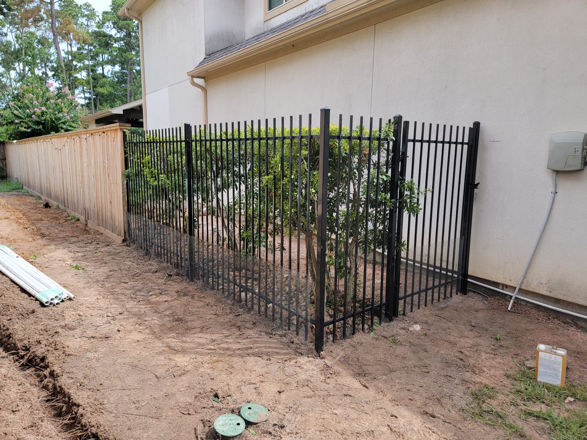 Walk-In Gate Installation in Fulshear Gardens, Fulshear TX - Image 4